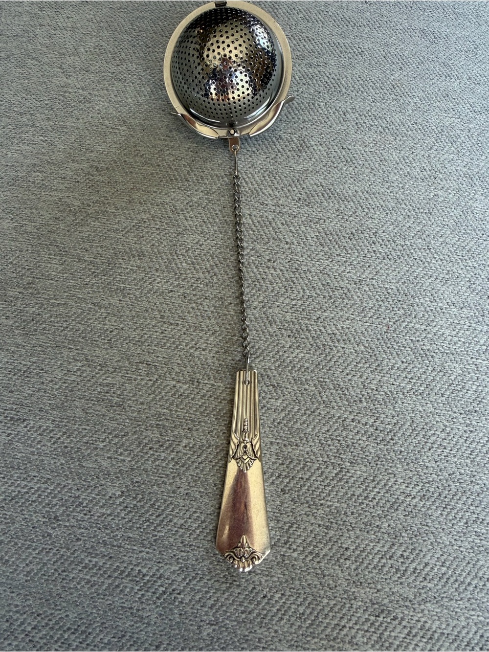 Silverware Tea Infuser - Picture 3 of 5